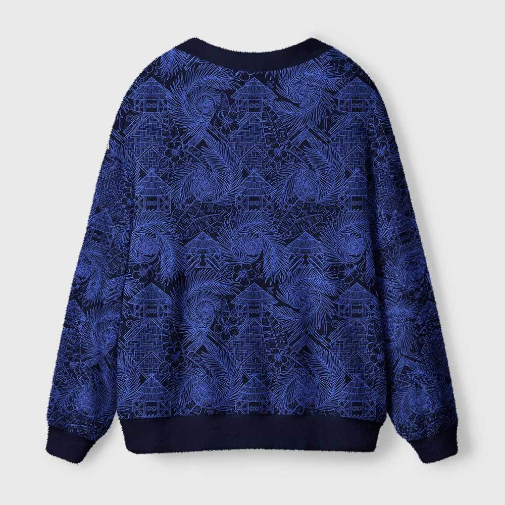 Fractal Mind Geek Ugly Cardigan Sweaters