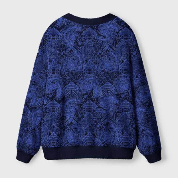 Fractal Mind Geek Ugly Cardigan Sweaters