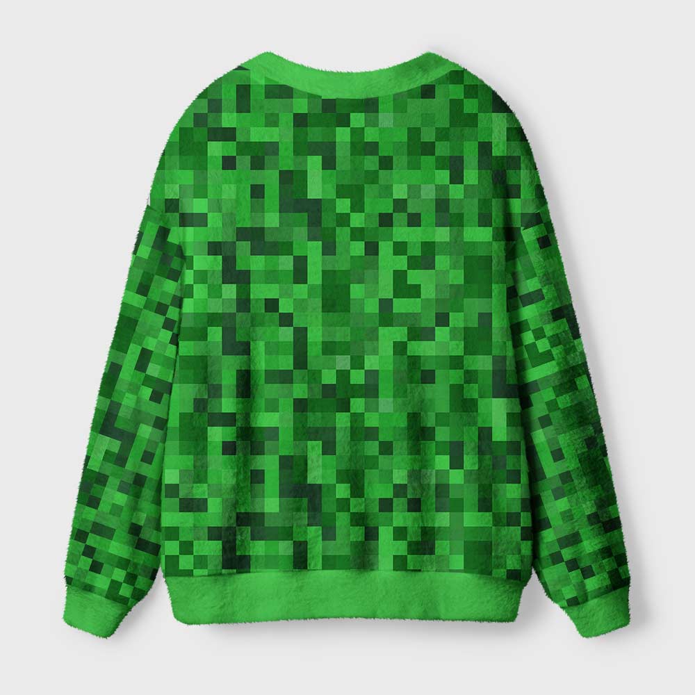 Full Blocks Geek Ugly Cardigan Sweaters