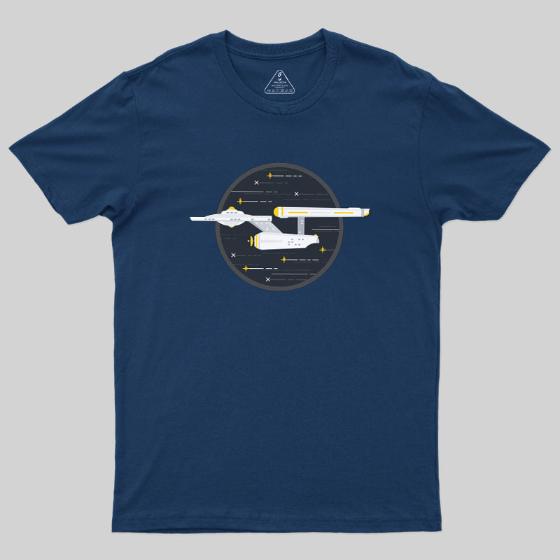 Star Ship Enterprise Geek T-Shirt