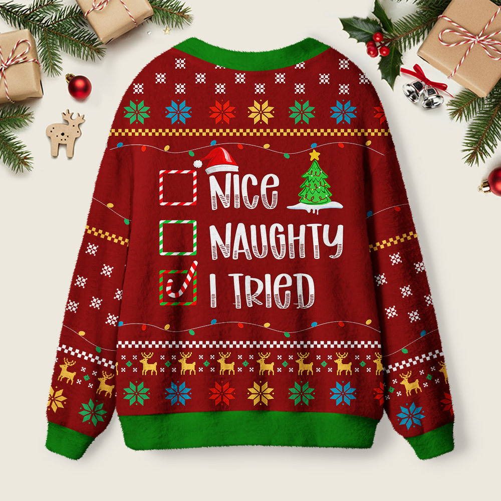 I Tired Funny Geek Ugly Cardigan Sweaters