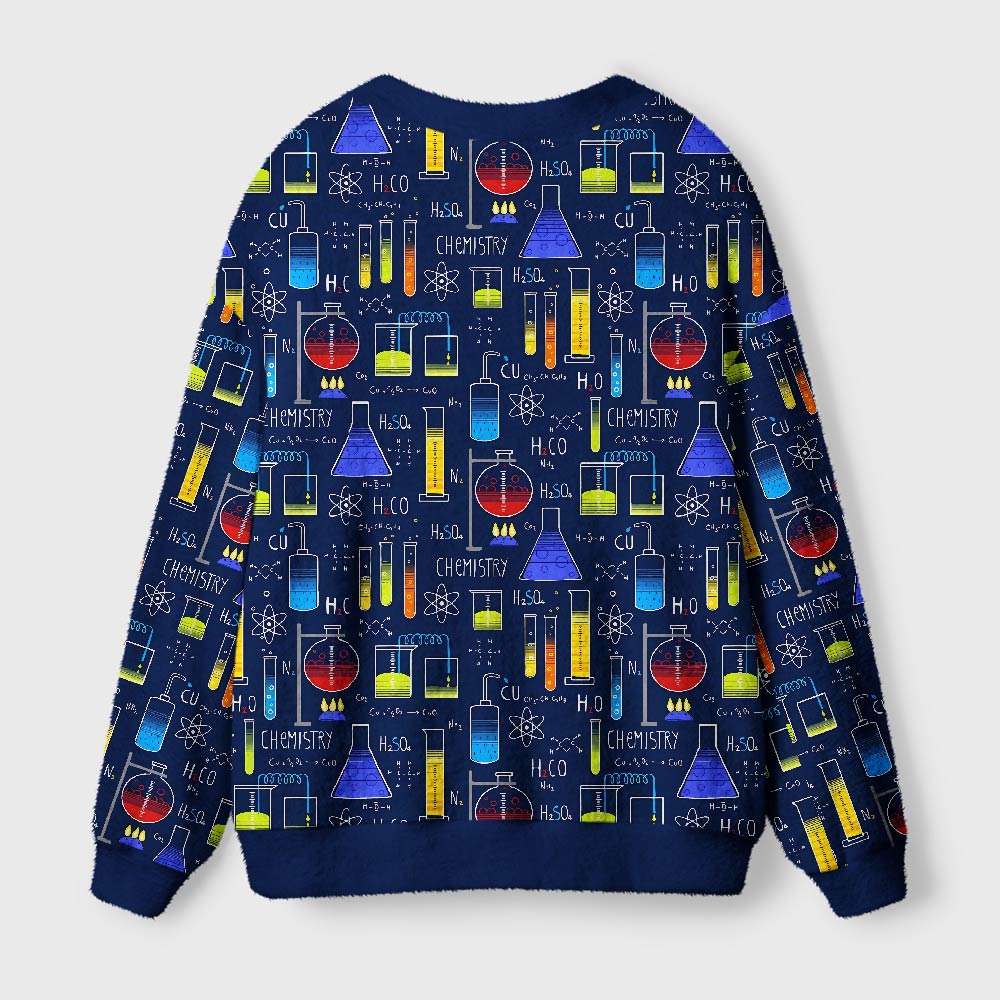 Chemistry Lab Geek Ugly Cardigan Sweaters