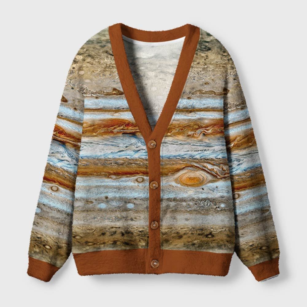 Geeksoutfit Jupiter Geek Ugly Cardigan Sweaters  for Sale
