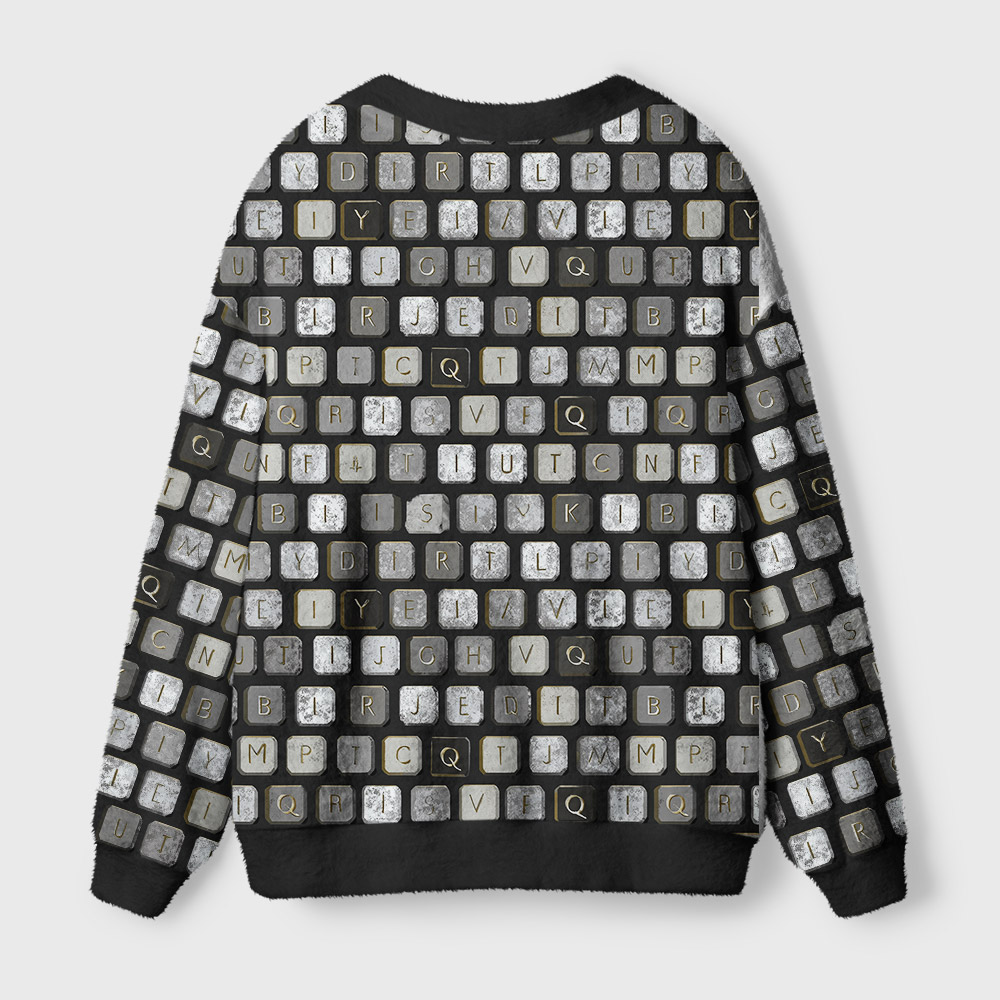 Keyed In Geek Ugly Cardigan Sweaters