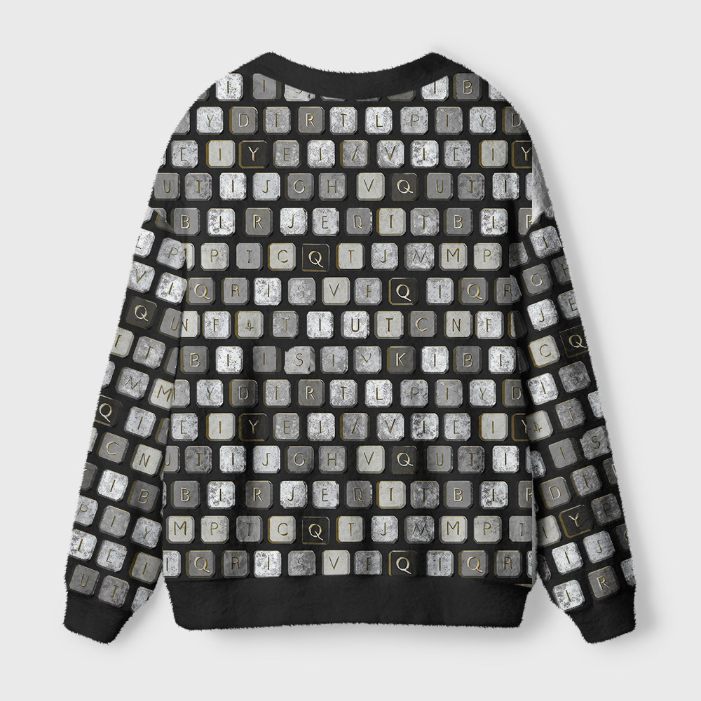 Keyed In Geek Ugly Cardigan Sweaters