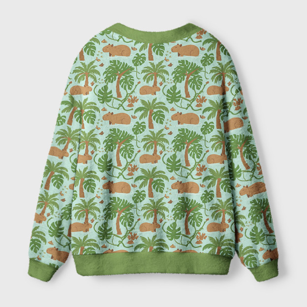 Capybara's Adventure Journey Geek Ugly Cardigan Sweaters