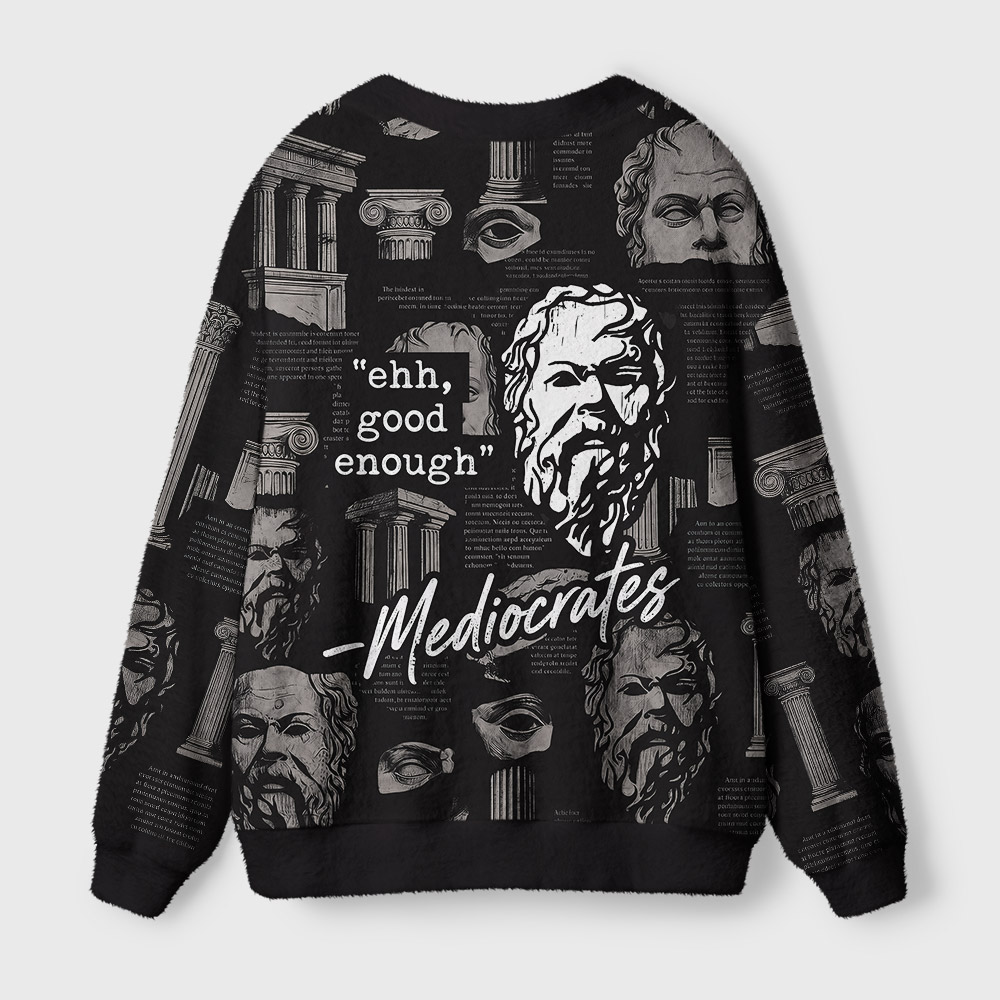 Mediocrates Geek Ugly Cardigan Sweaters
