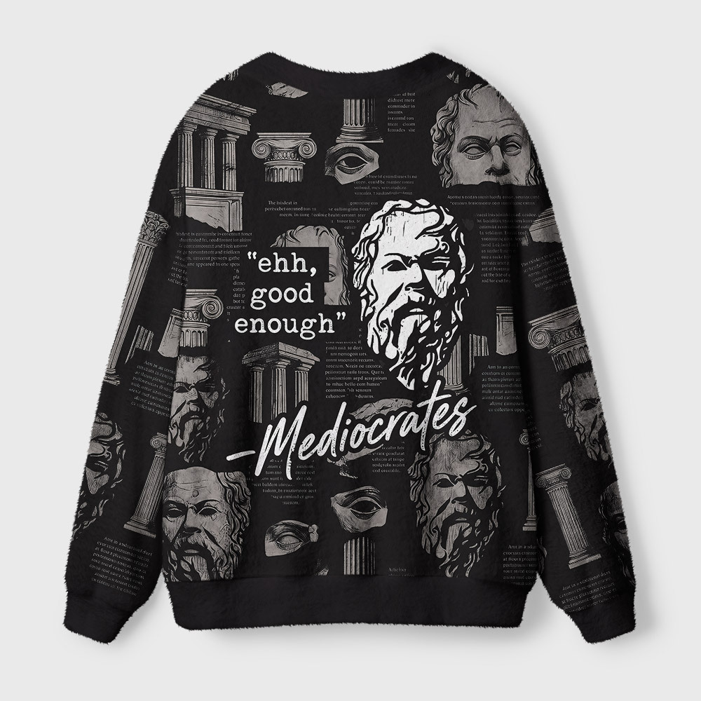 Mediocrates Geek Ugly Cardigan Sweaters