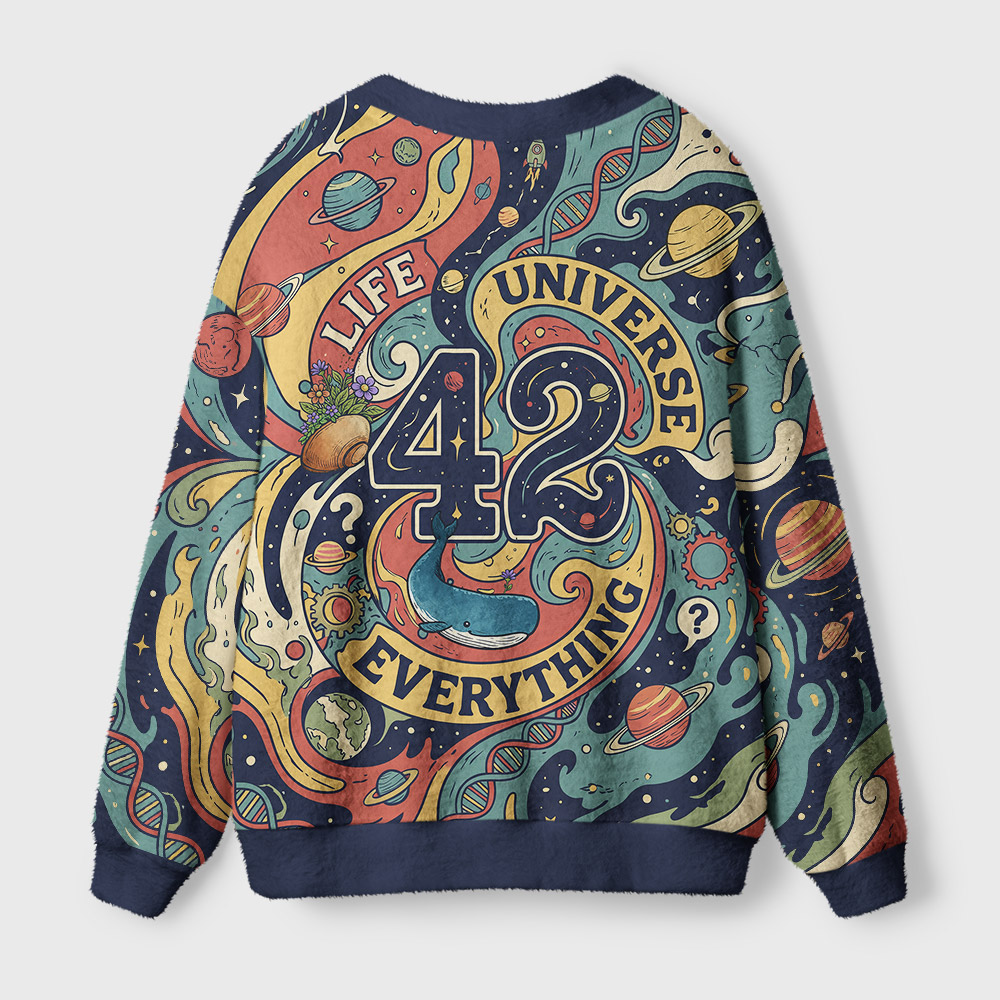 Answer To Life The Universe And Everything Geek Ugly Cardigan Sweaters