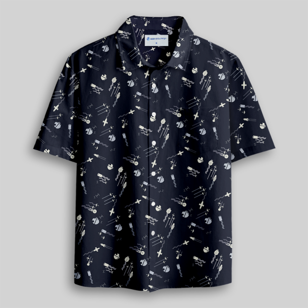 Ancient Sea Trials Button Up Pocket Shirt