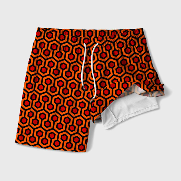 The Shining Humour Geek Hawaiian Swim Trunks