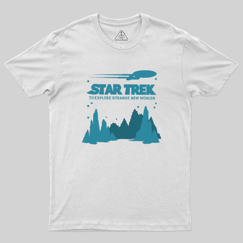 Explore New Worlds Geek T-Shirt