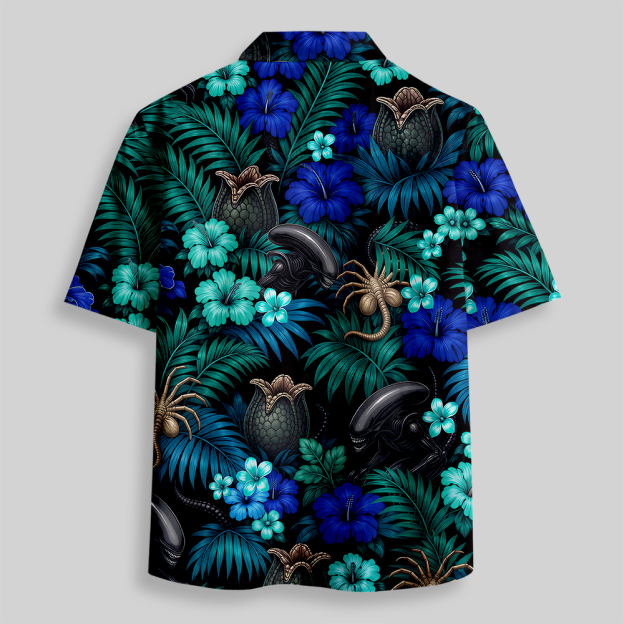 Hostile Bloom Button Up Pocket Shirt