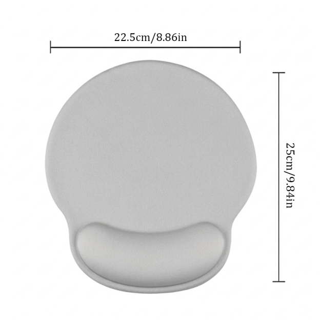 Backrooms Wallpaper Geek Ergonomic Mouse Pad