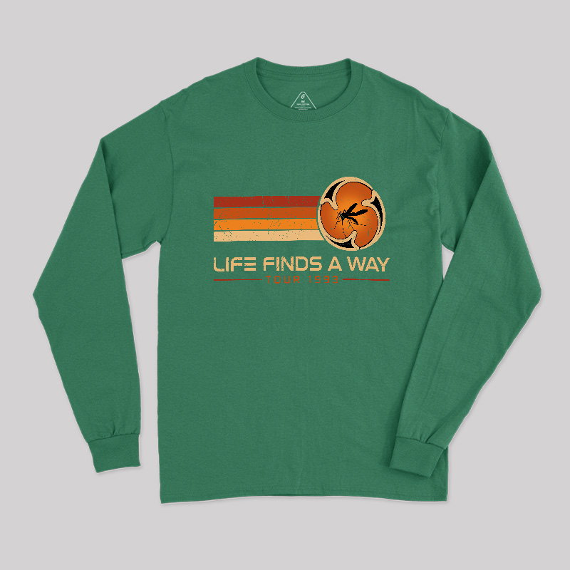 Life Finds A Way Long Sleeve T-Shirt