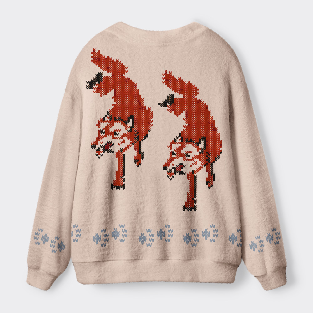 Fox Cardigan (Space Rescue Mission) Geek Cardigan Sweater