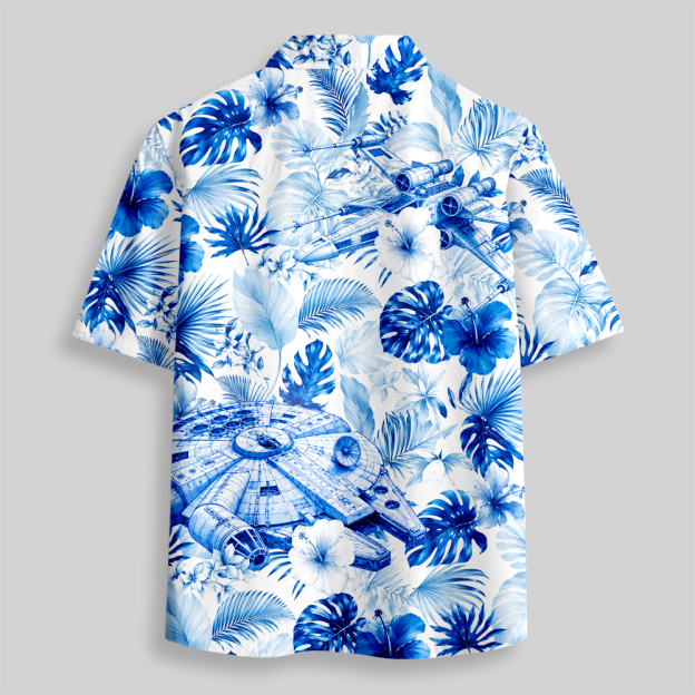 Tropical Squadron Button Up Pocket Shirt