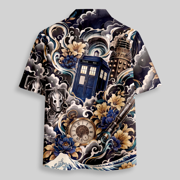 Temporal Breakdown Button Up Pocket Shirt