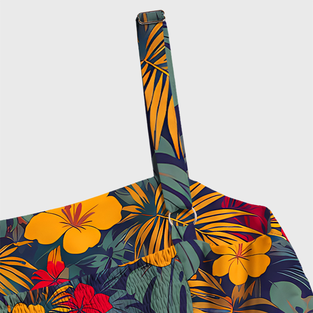 Chewie Flowers and Trees From Geek Tiered Cami Maxi Dress