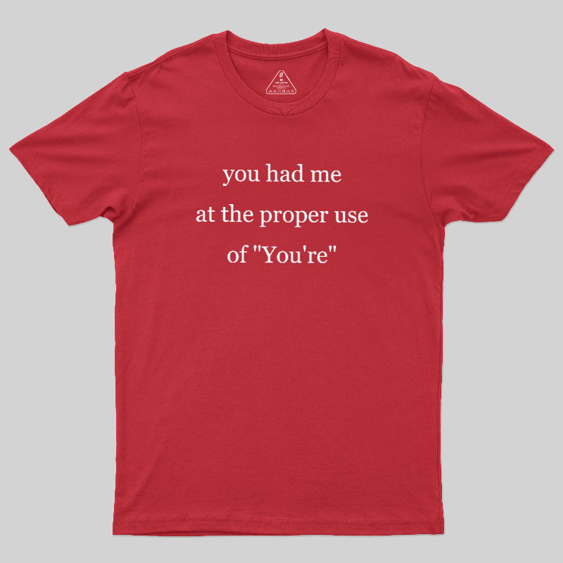 Grammar Lover Geek T-Shirt