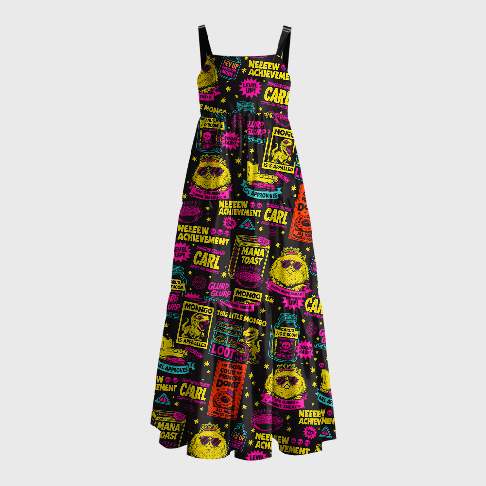 Geeksoutfit Geek Tiered Cami Maxi Dress for Sale