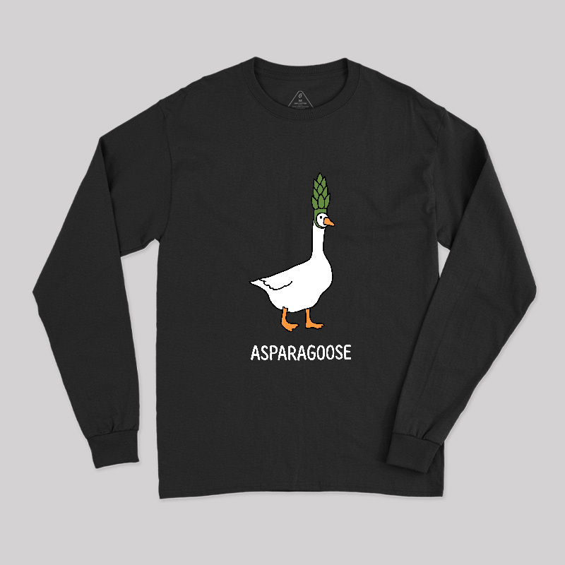 Asparagoose Geek Long Sleeve T-Shirt