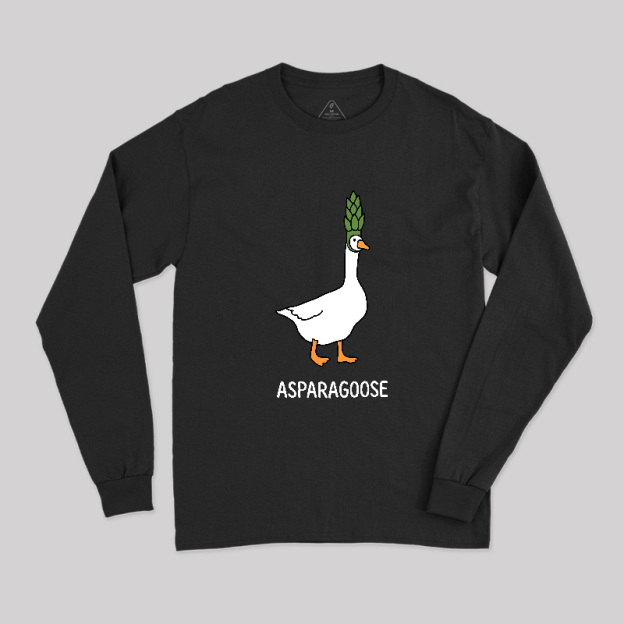 Asparagoose Geek Long Sleeve T-Shirt