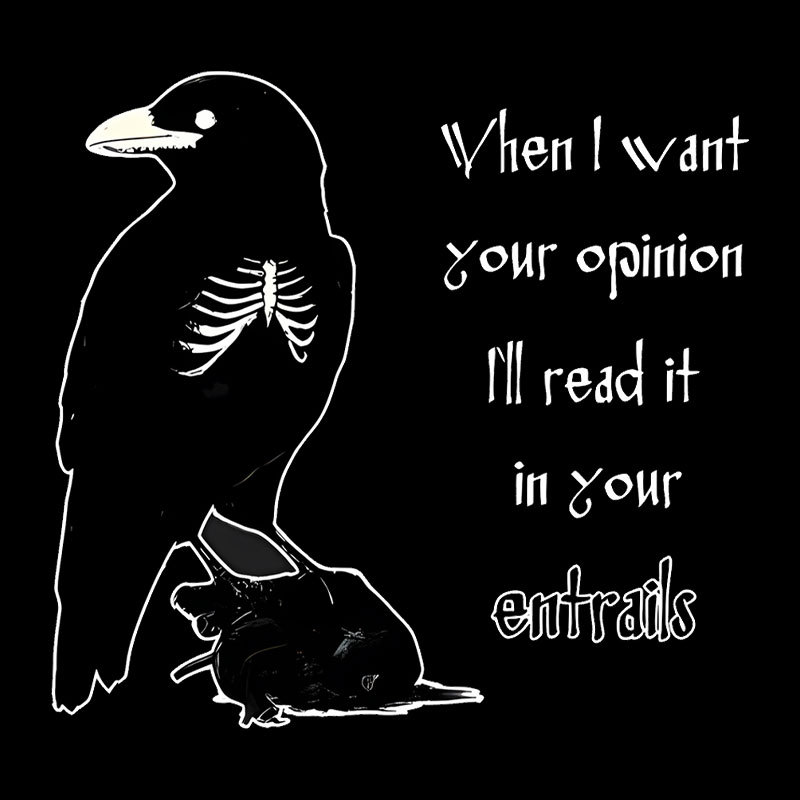 When I Want Your Opinion Geek T-Shirt