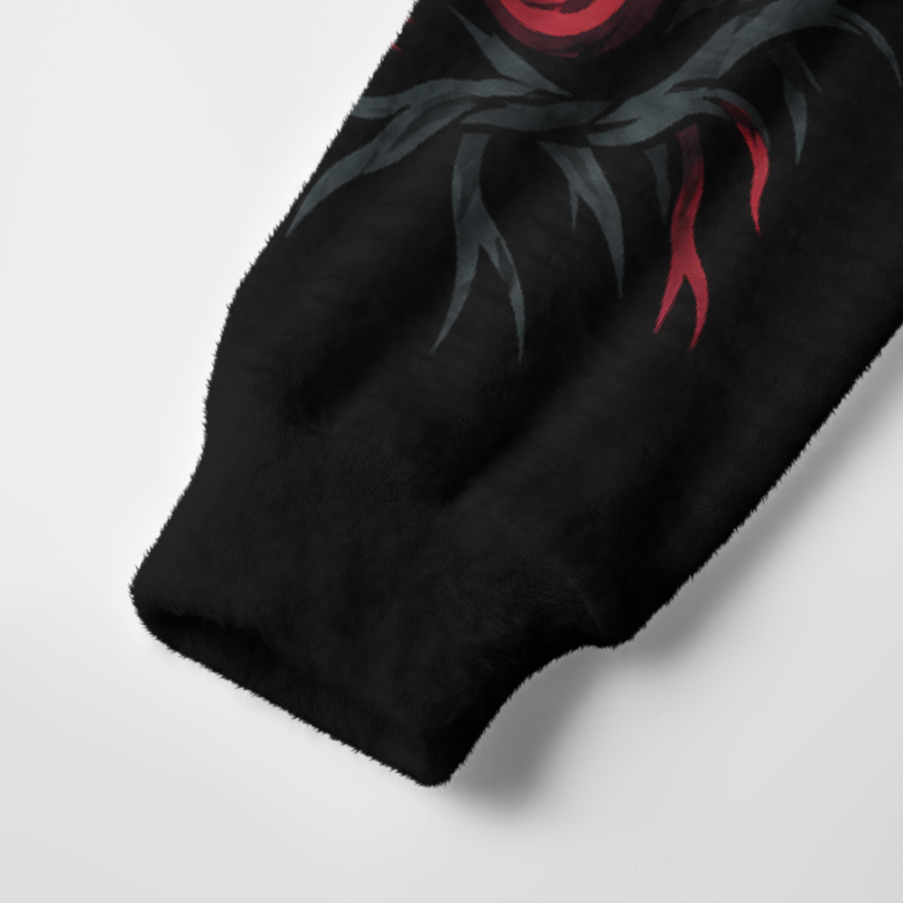 Democats in the Upside Down Fuzzy Fleece Sweatshirt