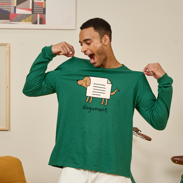 Dogument Geek Long Sleeve T-Shirt