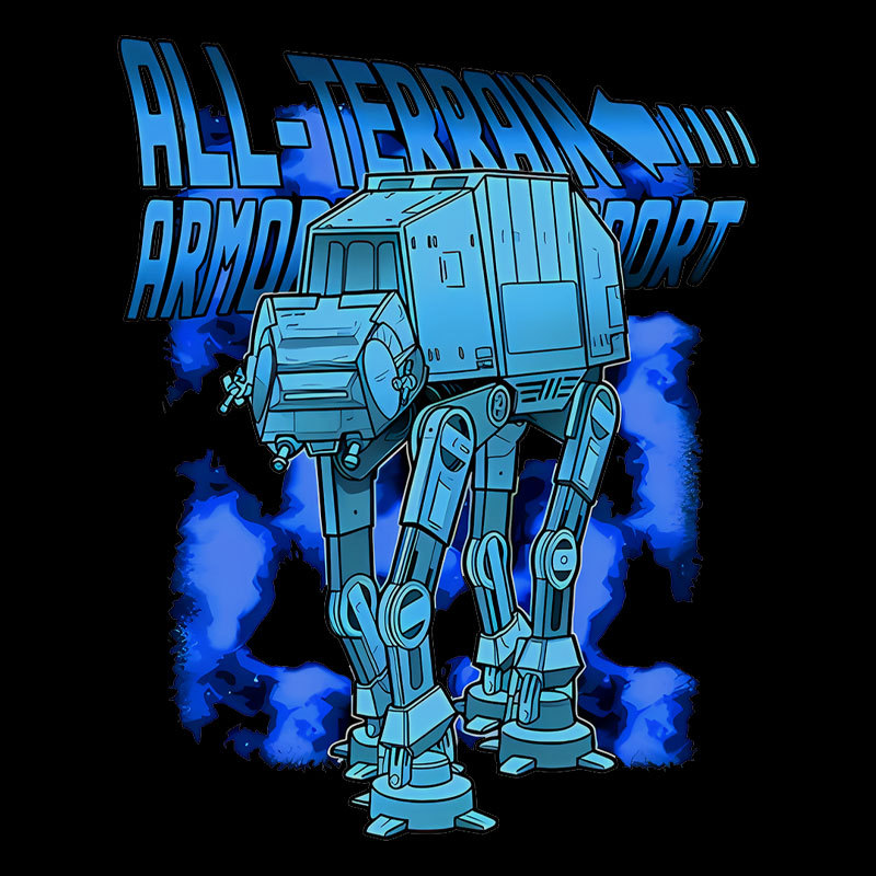 Mega Terrain Mecha Transport Geek T-Shirt