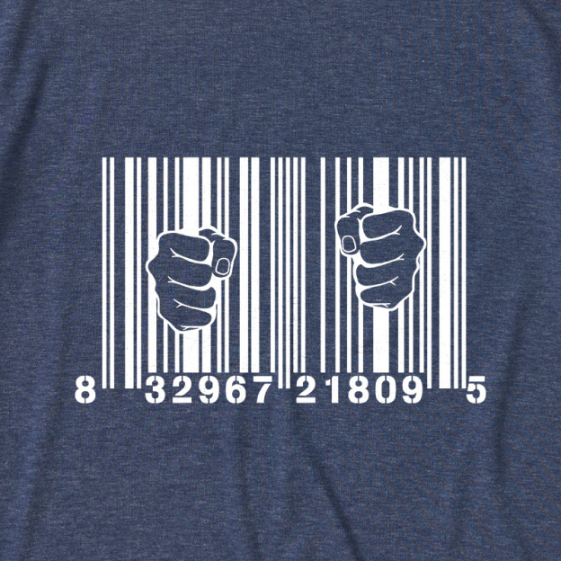 Break The Barcode Punk Rebellion Ultra Soft Heather Tees