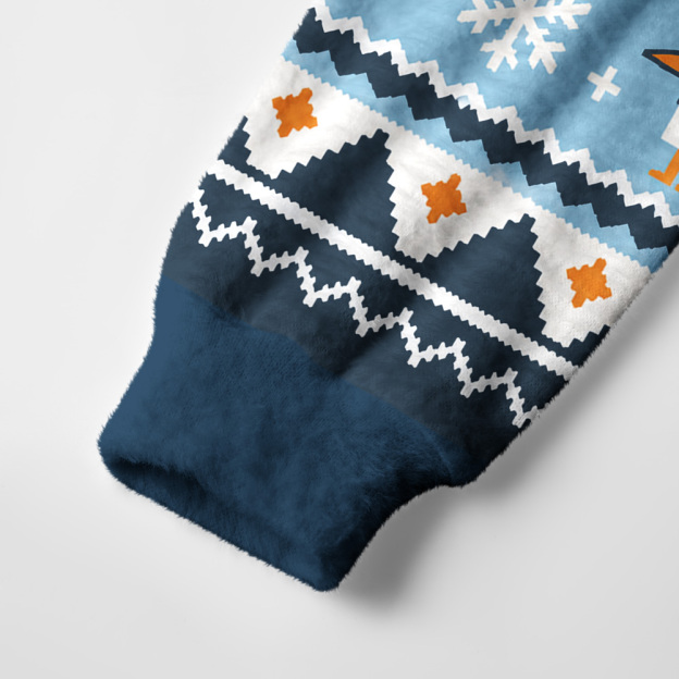 Triangull Ugly Christmas Fuzzy Fleece Sweatshirt
