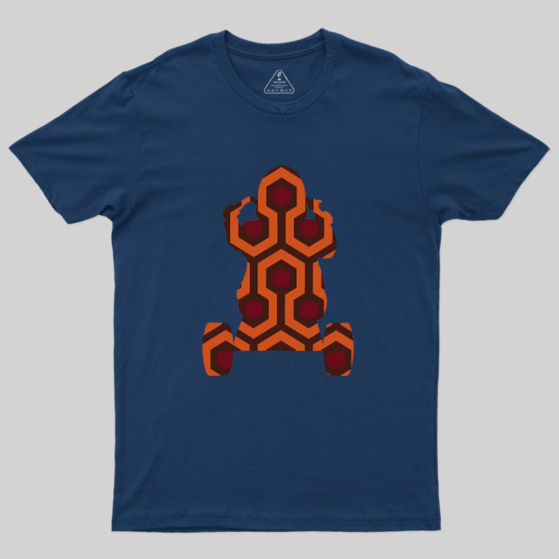 Retro Hex Carpet Tricycle Silhouette Geek T-Shirt
