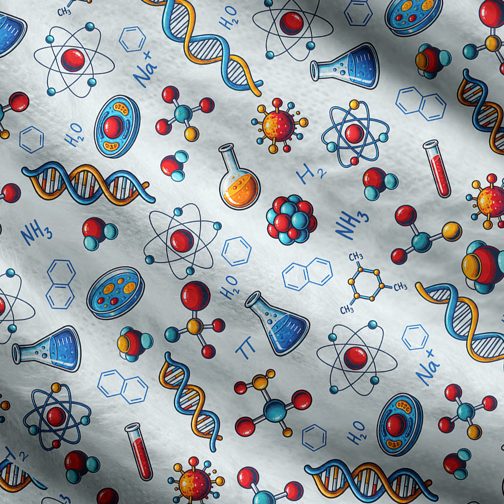 Nerdy Science Lab Elements Geek Ugly Cardigan Sweaters