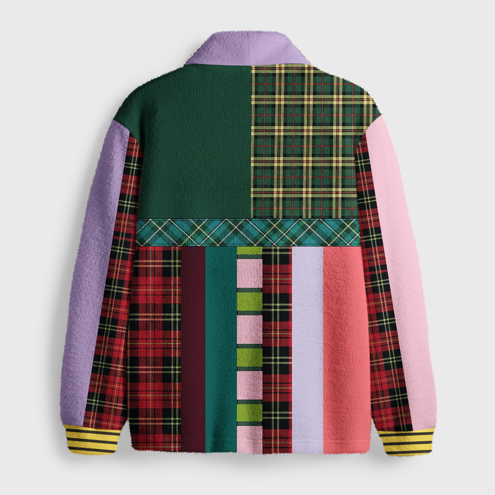 The 4th Doctor's Scarf · Time Lord Patchwork Geek Shawl Collar Cardigan