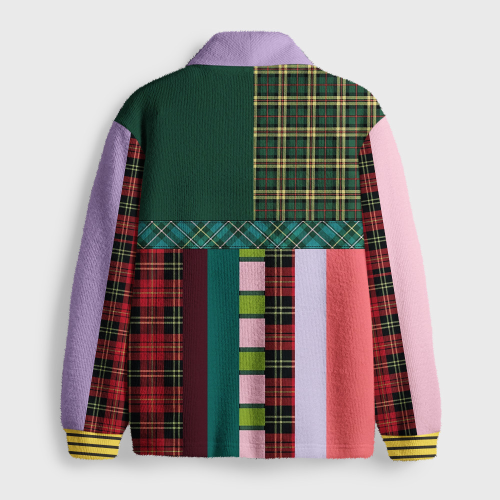 The 4th Doctor's Scarf · Time Lord Patchwork Geek Shawl Collar Cardigan