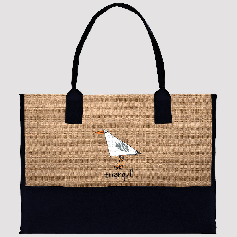 Triangull Cotton Tote Bag