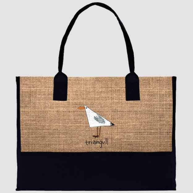 Triangull Cotton Tote Bag