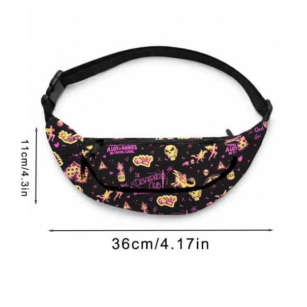Carl's Night Chaos Geek Canvas Waist Pack