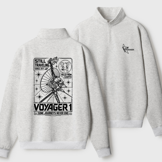 VOYAGER Geek Fleece Quarter-Zip Pollover