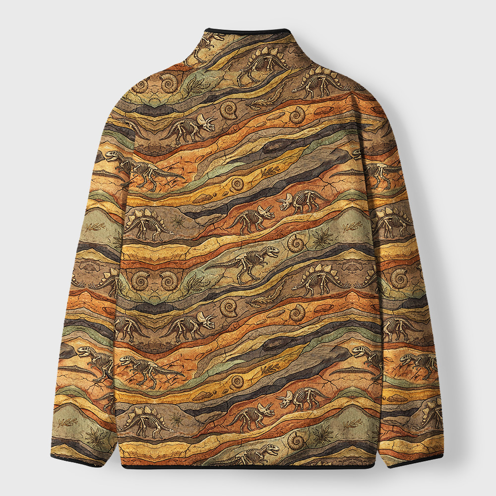 Rock Fossil Geek Polar Fleece Full-Zip Jacket
