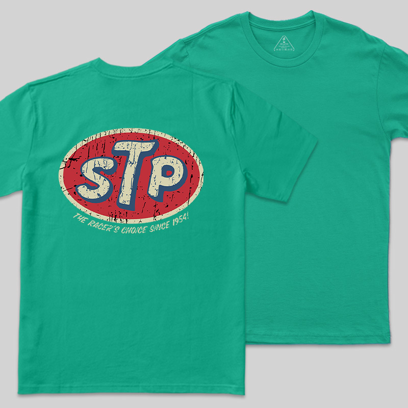 STP Racer's Choice 1954 Back Printed Geek T-Shirt