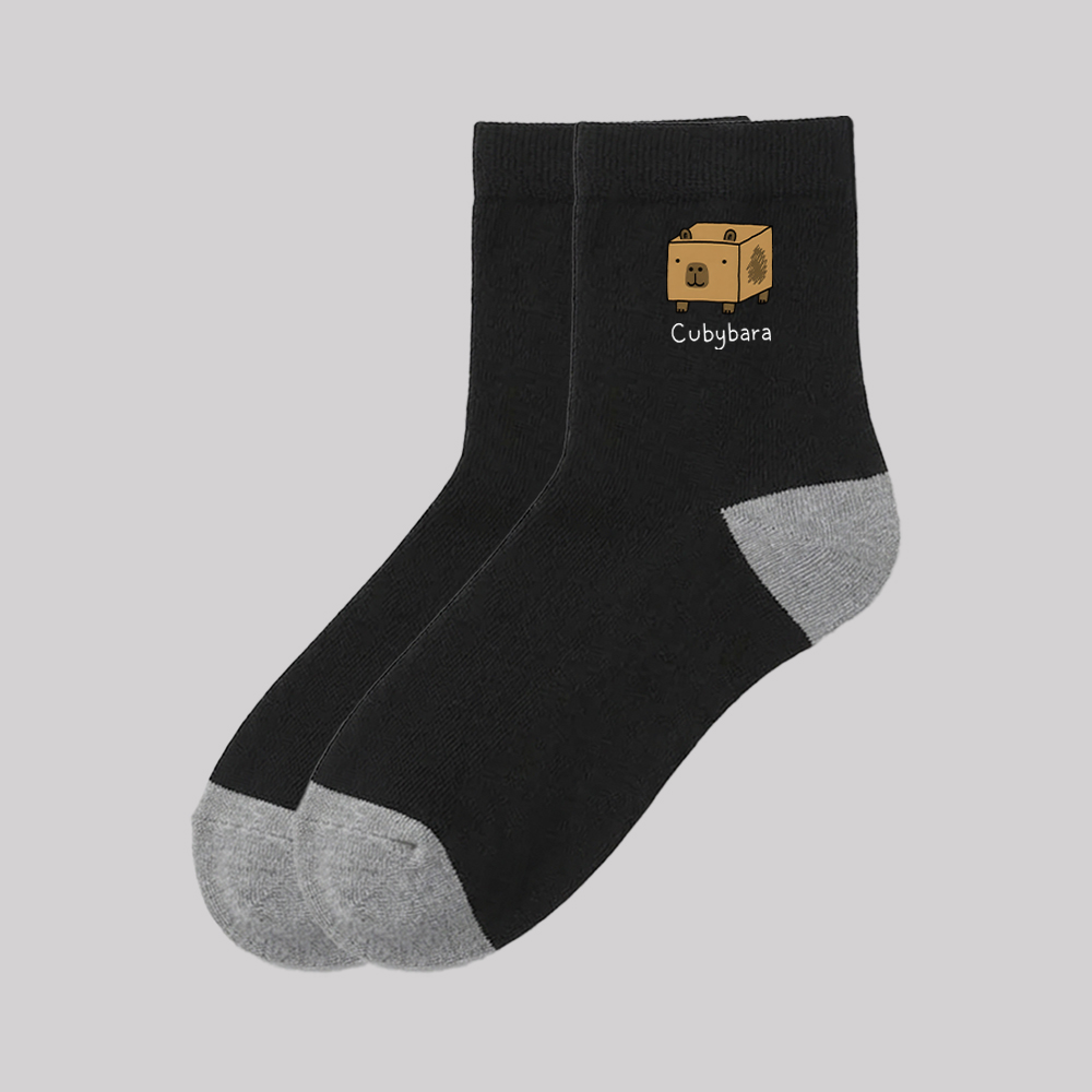 Cubybara Geek Cotton Daily Socks