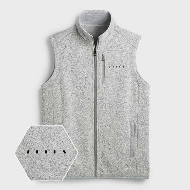 Alien Geek Sweater Fleece Vest