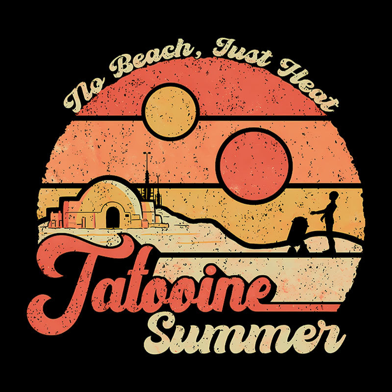 Tatooine Summer Geek T-Shirt