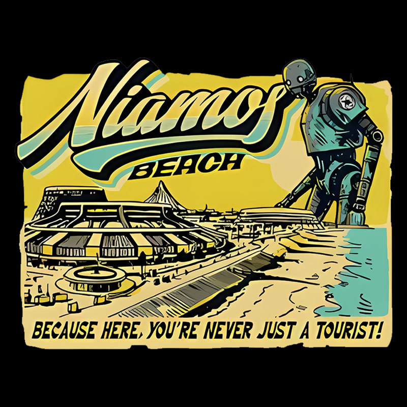 Niamos Beach Geek T-Shirt