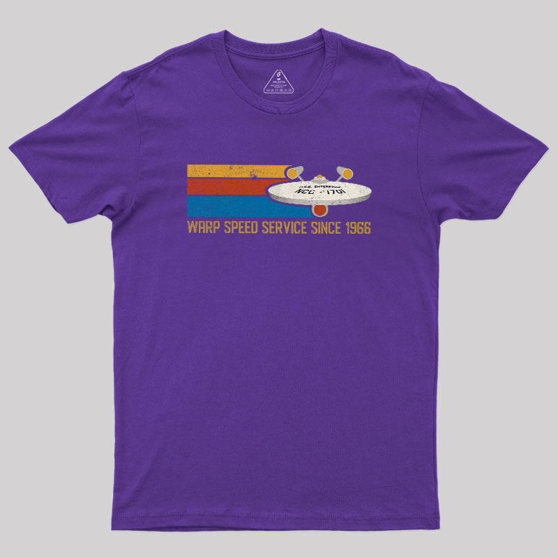 Warp Speed Service Since 1966 Geek T-Shirt
