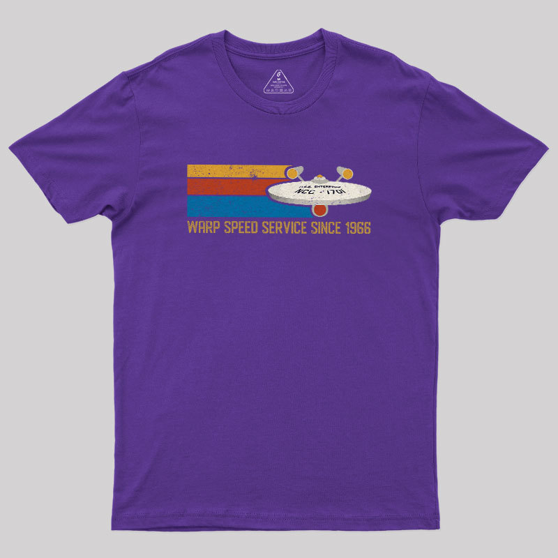 Warp Speed Service Since 1966 Geek T-Shirt