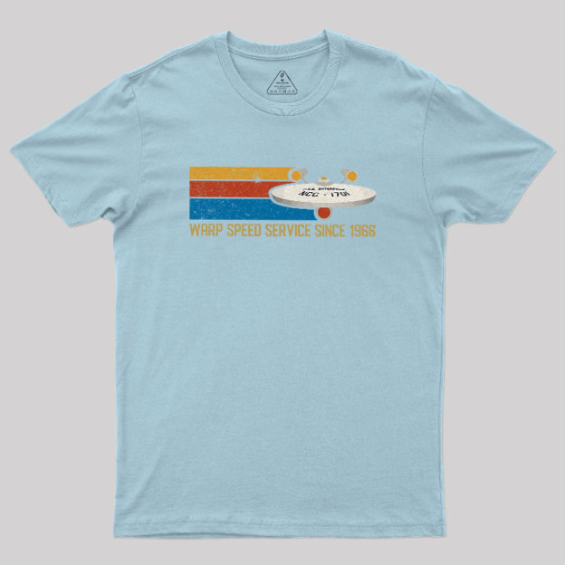 Warp Speed Service Since 1966 Geek T-Shirt